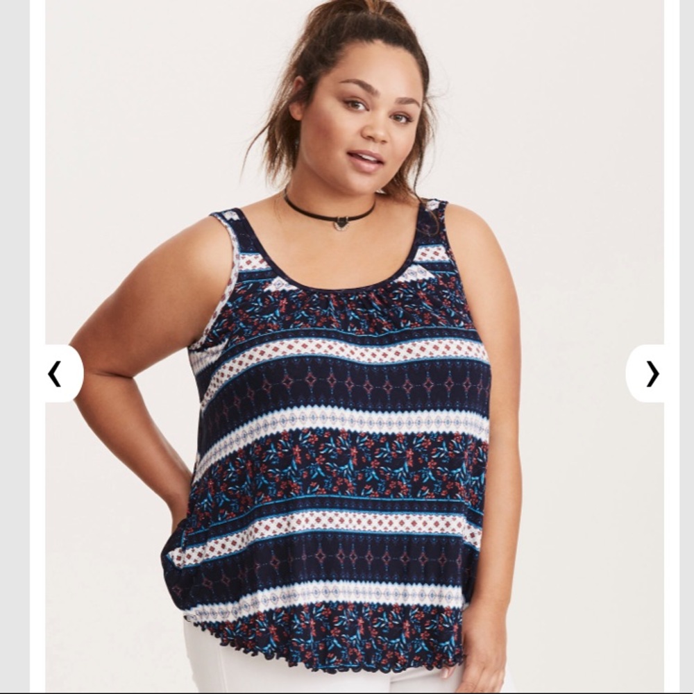 Torrid size 0 tank